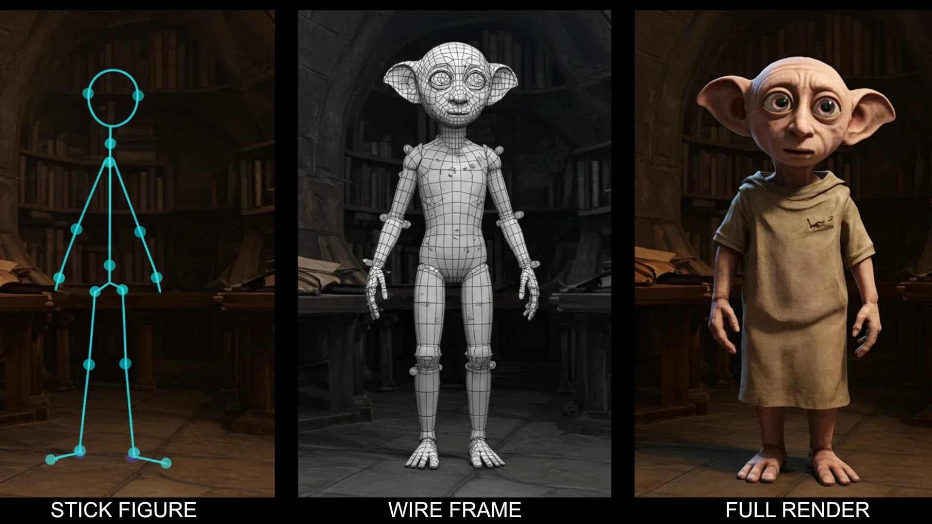hero background image of the performance capture concept for Warner Bros | AI Illustration